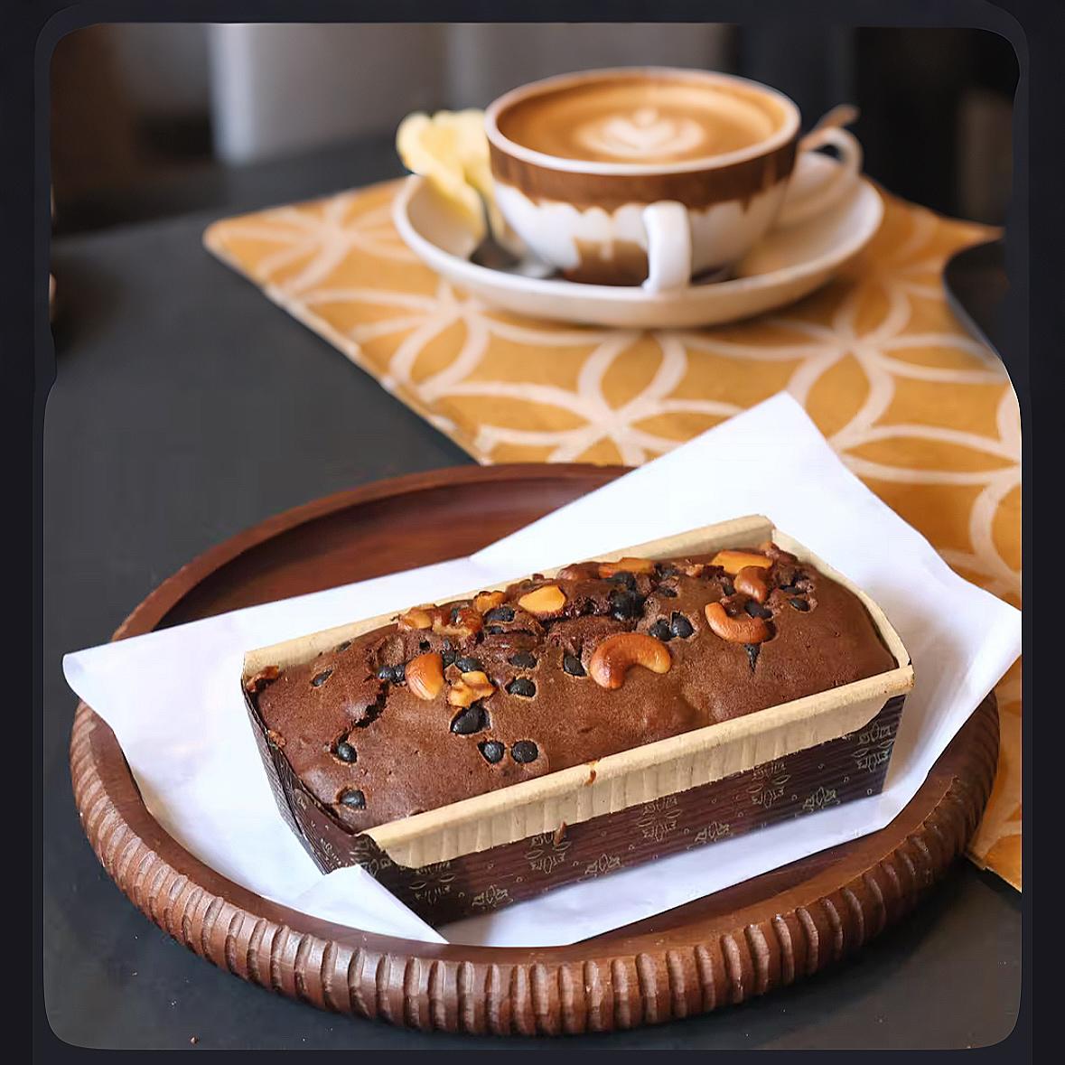 Dry Cake Nutty Chocolate